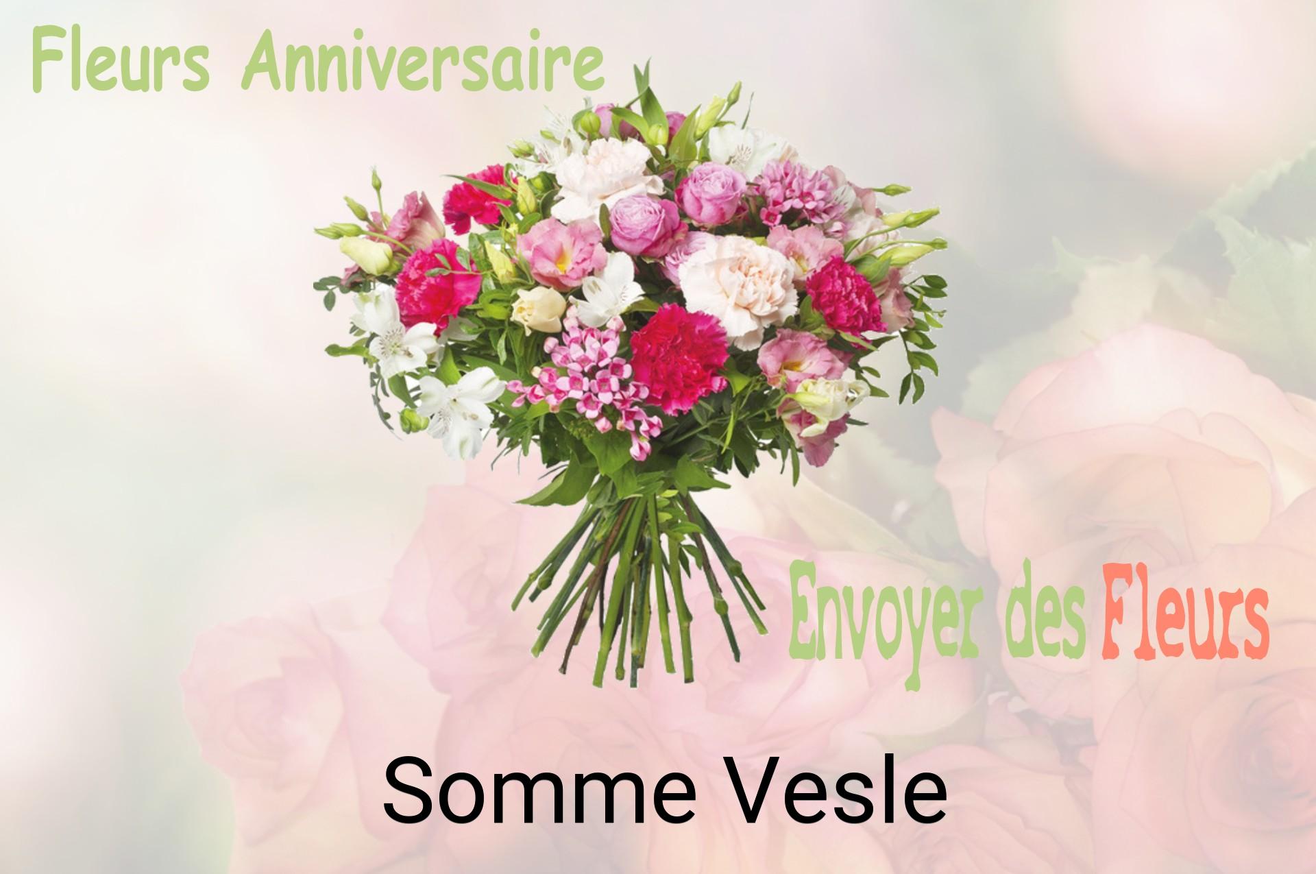 Bouquet de fleurs d’anniversaire livré à Somme-Vesle