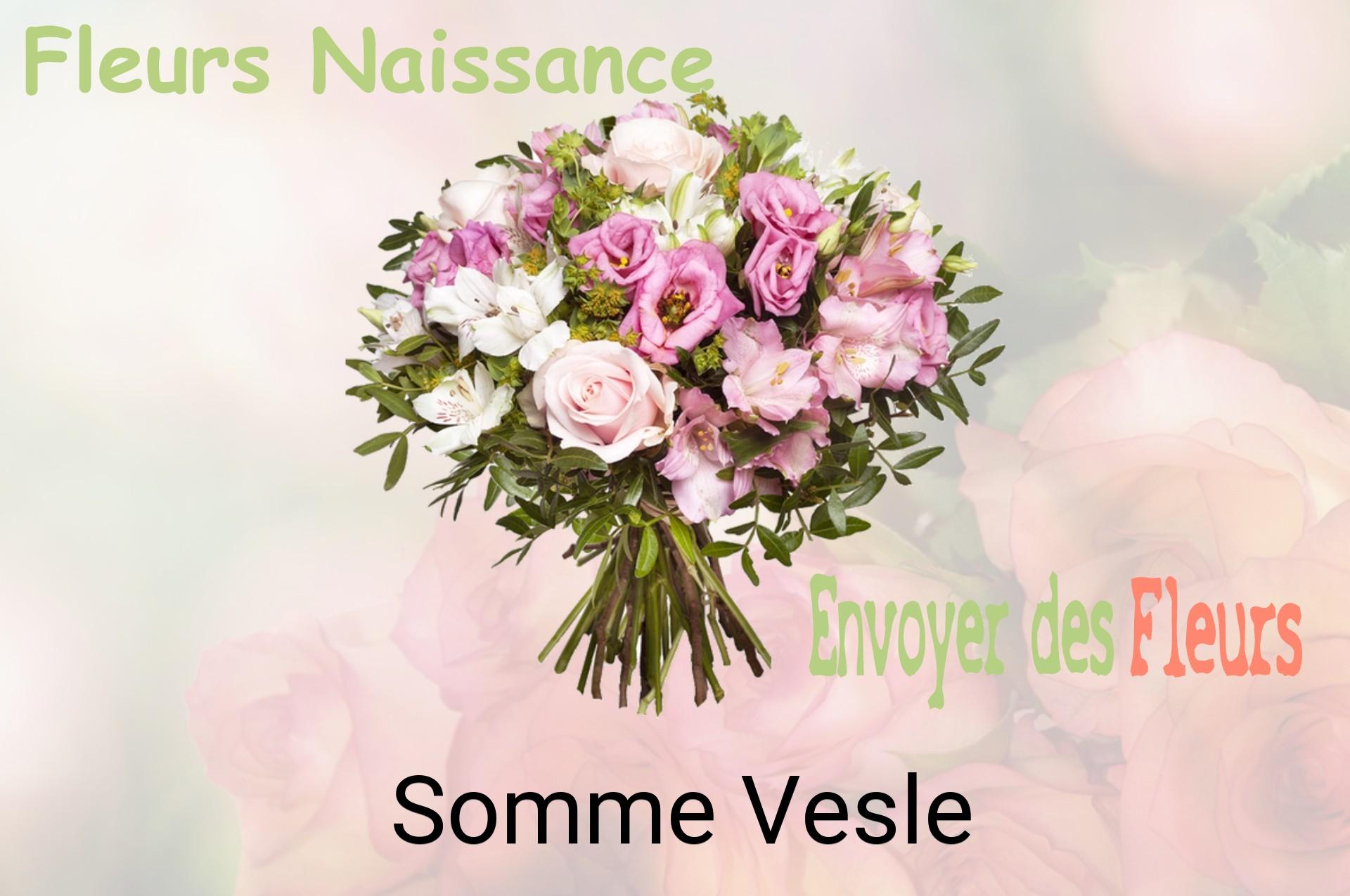 Bouquet de fleurs de naissance livré à Somme-Vesle